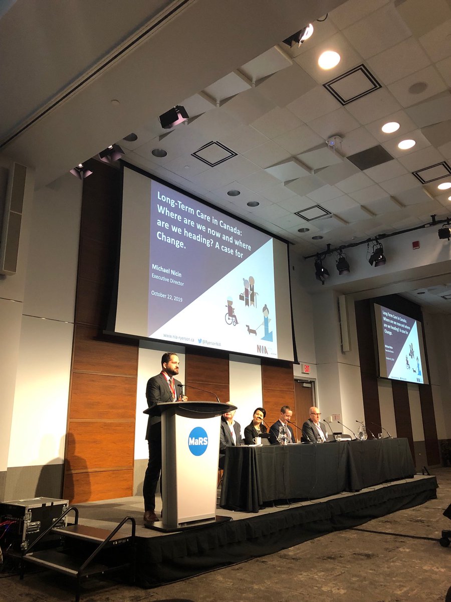 CAPT_ACTP's tweet photo. .⁦@RyersonNIA⁩ Executive Director, Michael Nicin, speaking to aging in Canada today at #CAPT_ACTP2019 conference https://t.co/9N6GBMsyLK
