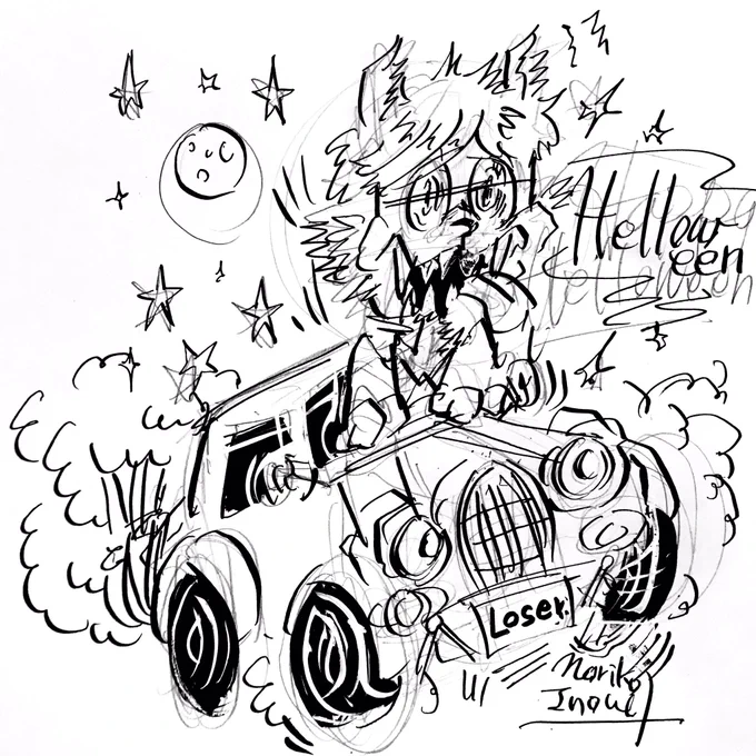 そんな訳で眠れなくて殴り描きしまして。
負け犬です。

#イノウエノリコの絵

#アナログ画
#イラスト #絵 #アナログ絵
#絵師 #イラスト好きさんと繋がりたい
#art #一日一絵
#私の絵柄が好みって人にフォローされたい 
#私の作品もっと沢山の人に広がれ 