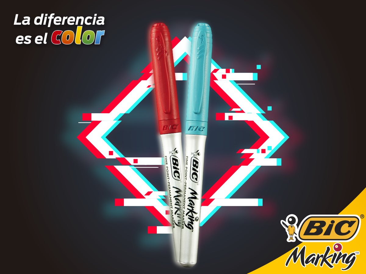 BIC_Ecuador's tweet photo. Combina tus tonos preferidos de #BIC Marking y hazlos brillar en cada una de tus creaciones ✨ https://t.co/vYcGzM0jnv