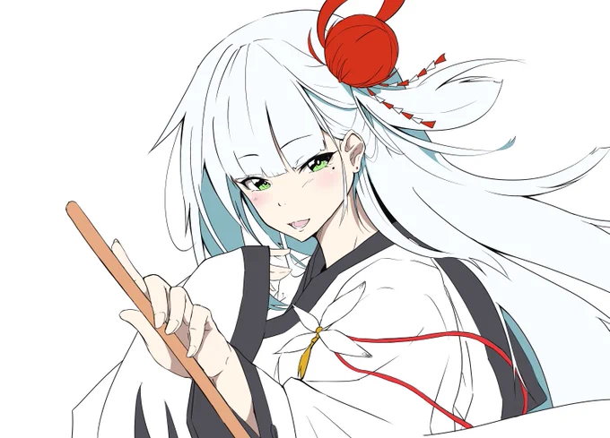 翔鶴も塗ってみたゾ 