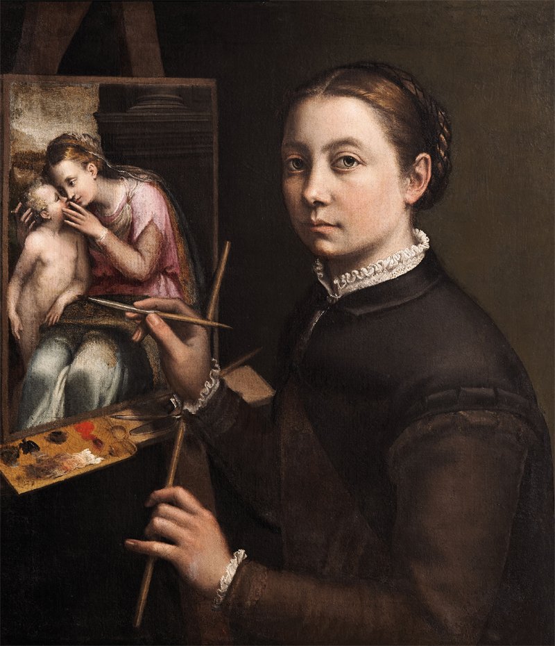 elcultural's tweet photo. Maestras de una genealogía femenina. 'Sofonisba Anguissola y Lavinia Fontana', en el @museodelprado, describe muy bien sus trayectorias y los géneros cultivados por ambas pintoras. Por @RocodelaVilla1

https://t.co/l46MuU70kl https://t.co/3oOmLoQjBC