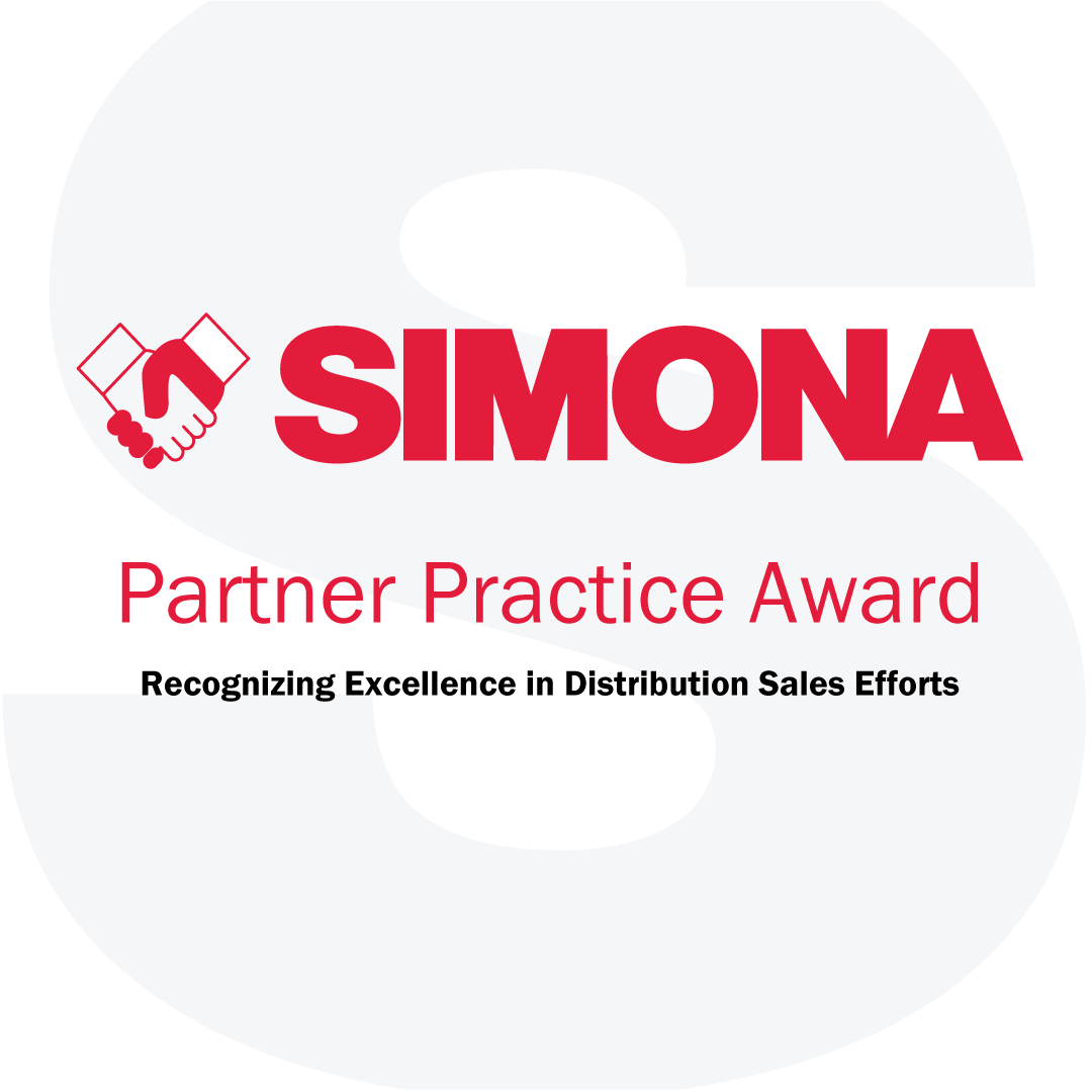 simonaamerica's tweet photo. Each year, we ask our sales team to nominate a distributor salesperson that has demonstrated exceptional 'partner practice' as an ambassador of our brand in the field. Congrats to the 2019 recipients of the SIMONA AMERICA Group Partner Practice Award! #acompanylikeafriend #WhySAI https://t.co/PXf4LSKpwk