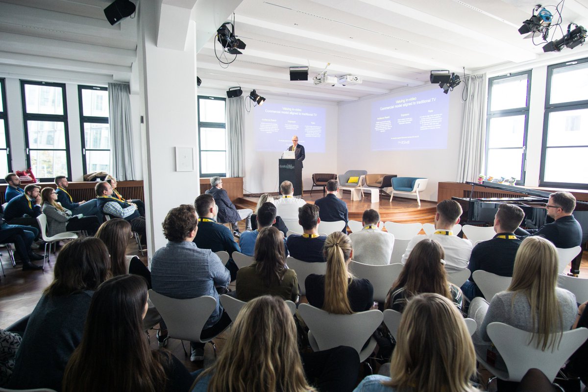 mirriad's tweet photo. Our Head of Research, Tim Jones, presenting @theBCMA #ProPKo in Stuttgart – where Mirriad received an honorable mention for branded entertainment! https://t.co/aXOc4INuU2