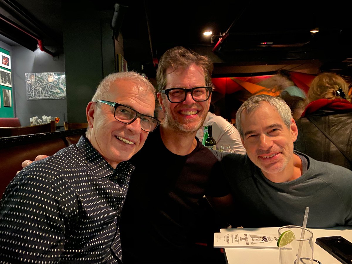 DonnyMcCaslin's tweet photo. Great to see Tony Visconti the other night!

Thanks to Dezron Douglas, @JohnathanBlake1, Ben Monder, and @GregoireMaret for a great week at @vanguardjazz. It’s an honor to be on that stage and the guys brought it every night. https://t.co/Kjy9BJuLcw