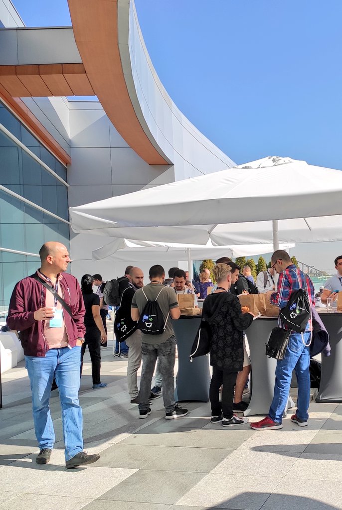 devreach's tweet photo. On the third day of #DevReach the conference gave to me... nice autumn weather π , busy #Tuesday morning, loads of #useful sessions, β-studded list of #speakers and a room full of #awesome people π€
#5daysofDevReach #DevReach2019 https://t.co/wMp22LyUHB