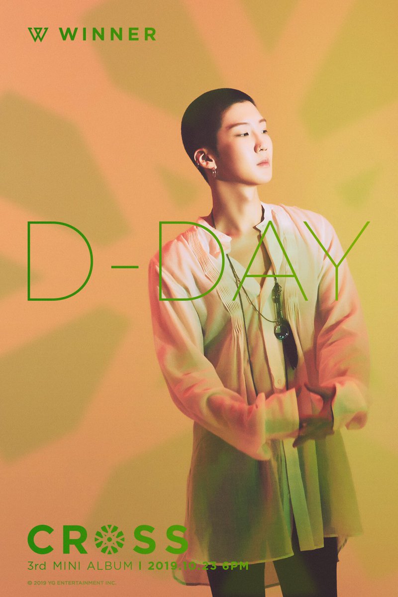 yg_winnercity's tweet photo. [➕CROSS✖️] D-DAY POSTER : HOONY

#WINNER #위너 #HOONY #이승훈 #3rdMINIALBUM #WINNER_CROSS #SOSO #D_DAY #NEWRELEASE #20191023_6PM #YG https://t.co/7ZZpaaaivL