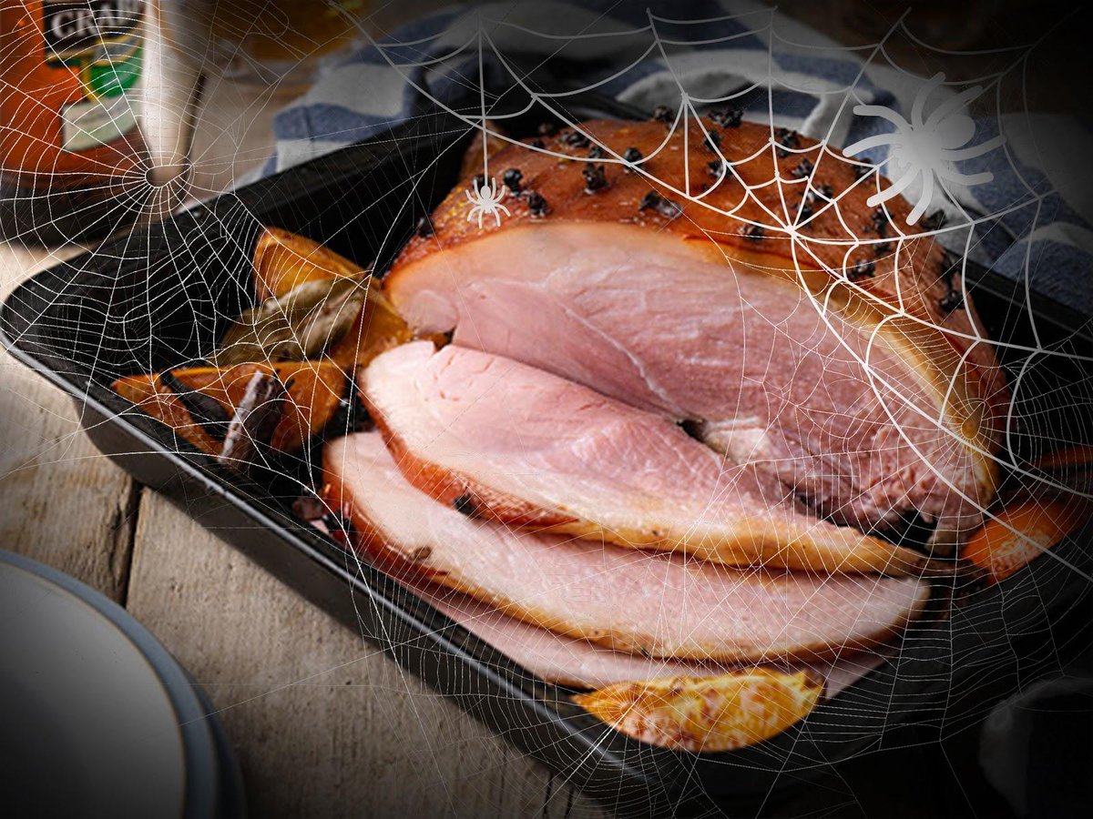 Looking for the ultimate Halloween party piece? 🍴🎉

Try our Ginger Gammon recipe here: crabbi.es/FAdXbH