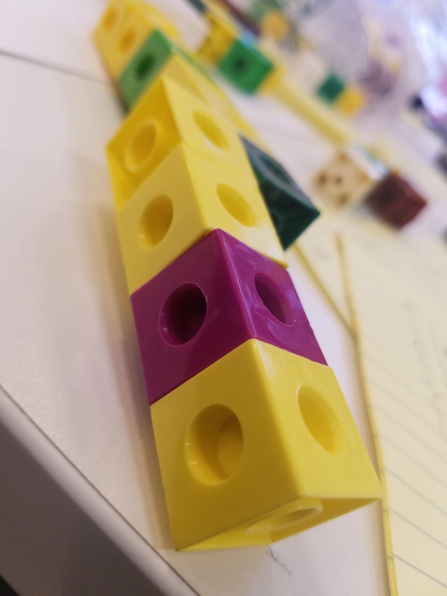Mr_E_Math123's tweet image. Taking in this #paintedcubes task as a learner.  I had a brain spasm at one point, but persevered through it!  #algebraforall