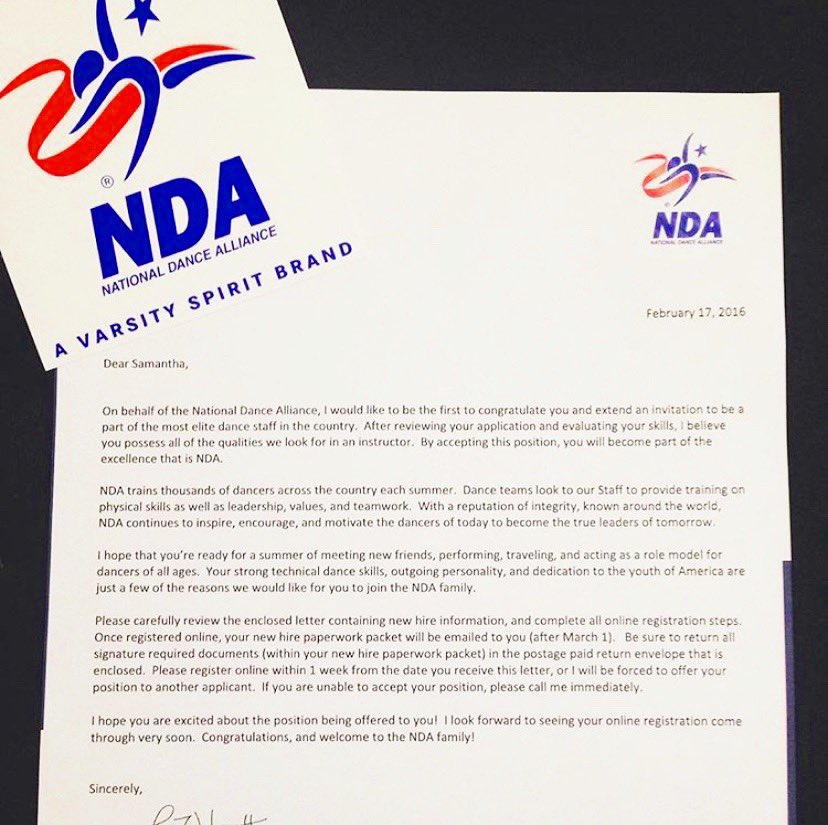 Looking to turn your NDA Staff recommendation letters into acceptance letters? Check out my Instagram for a few tips and tricks!
•
Have more questions about applying for NDA staff? Follow the link in my bio or dm me with questions! ❤️💙 #theworkisworthit