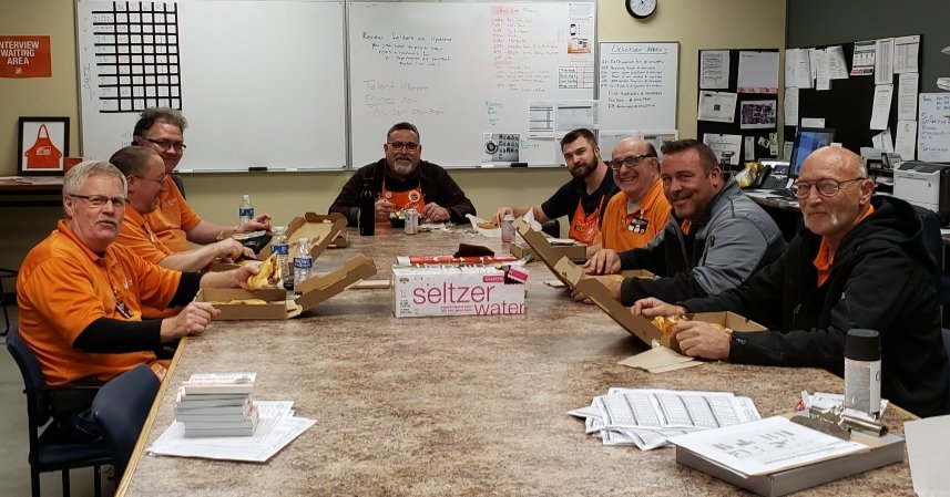 Home Depot 2412 North Windham, ME (@northdepot) on Twitter photo MET Appreciation Lunch! Thank you Bill, Kevin, Bill J, Marty, Wayne and Michele! <a href="/JPhillipsD176/">Jason Phillips</a> MET Appreciation Lunch! Thank you Bill, Kevin, Bill J, Marty, Wayne and Michele! <a href="/JPhillipsD176/">Jason Phillips</a>