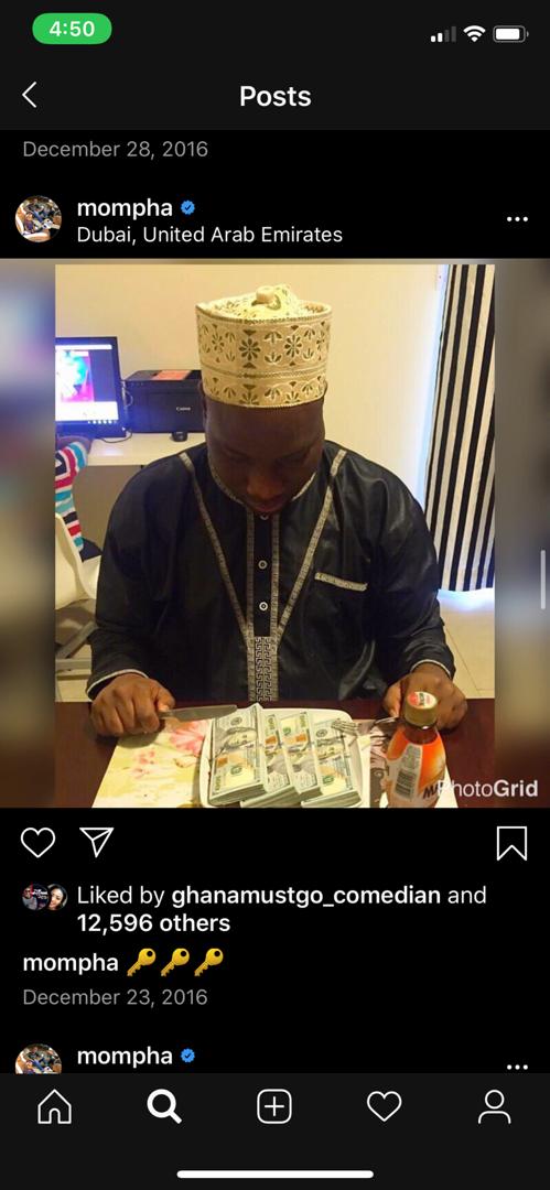 Alleged Internet fraud, Money Laundering: EFCC Arrests Ismaila Mustapha, a.k.a Mompha
 
The EFCC, Lagos office, has arrested a renowned Social Media celebrity, Ismaila Mustapha popularly known as Mompha for an alleged involvement in internet related fraud and money laundering.
