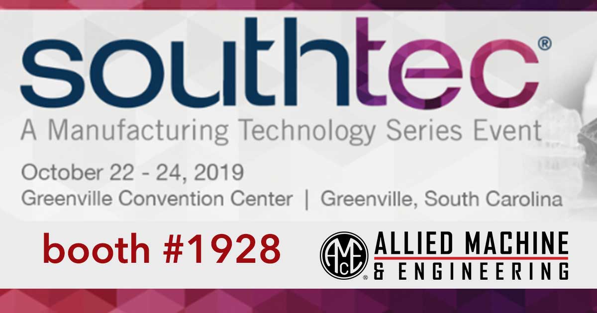 wohlhaupterus's tweet photo. SOUTHTEC is jam-packed with state-of-the-art #manufacturing technology today! Read this https://t.co/sI6ISWvIaR for a sneak peak of featured products in booth # 1928!

#morethanspadedrills #alliedmachine #southtec2019 #wohlhaupter https://t.co/t3j0gIWYpo