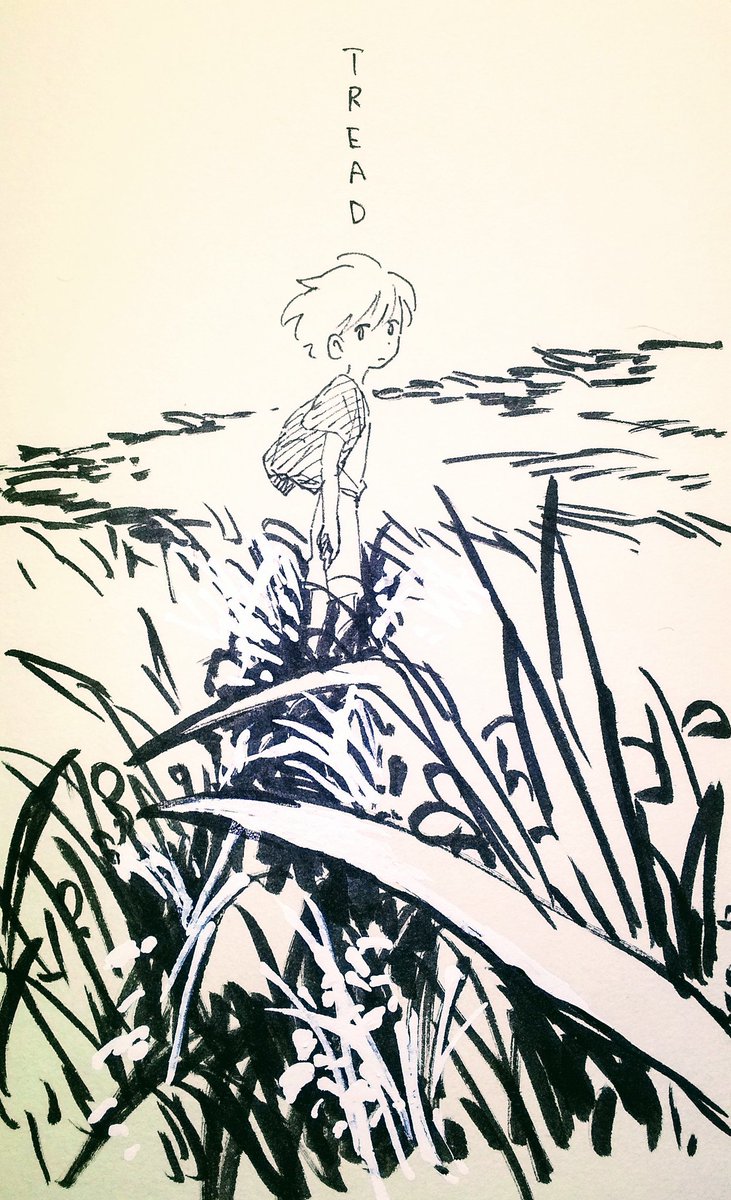 Misfit, Sling, Tread, Treasure
#inktober #inktober2019 