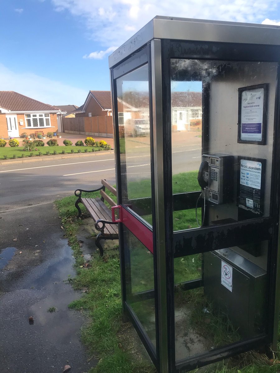Today we have been out and about patrolling and also cleaning up some more phone boxes.