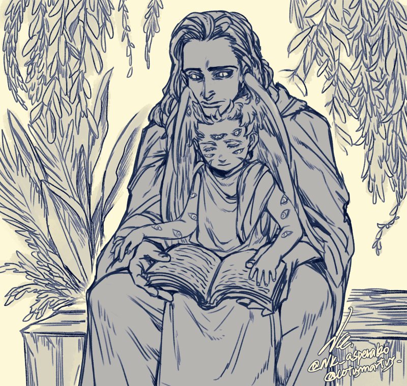 NK_asperako's tweet photo. Baby Aziraphale again... what have I done????
I just... can't stop it!! GOD!! BABY AZI IS TOO CUTEEEEE!!! 😭💕💕💕

#Crowley #Aziraphale #ineffablehusbands #GoodOmens #GoodOmensFanArt https://t.co/RR8O6JmAux
