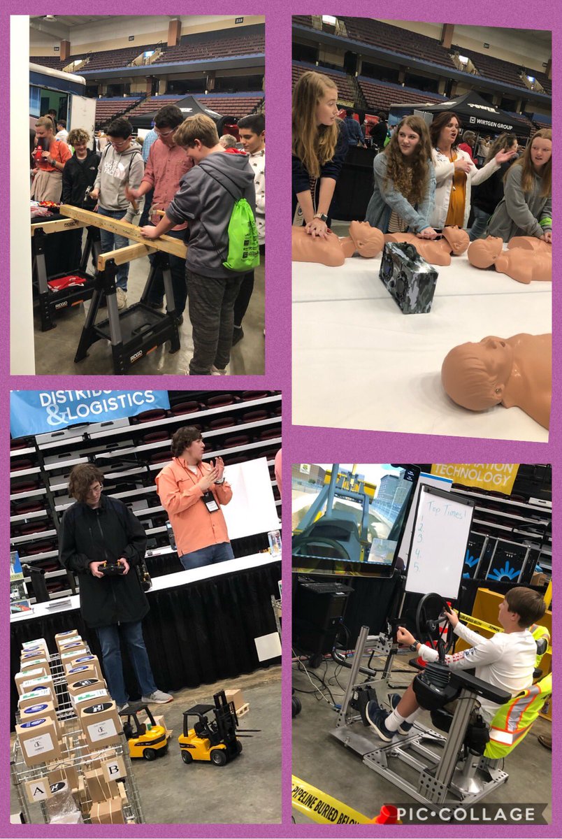 acparker12's tweet photo. @TweetDCS_HMS enjoyed learning about so many career paths at the P2P Career Expo! Thankful for a county that invests in educating students for their future! #BuildingCitizens #TeamDCS #RaiseTheBar https://t.co/4XH0gofDj9