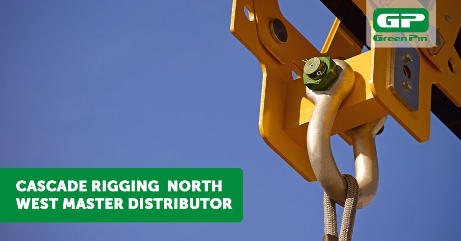 VanBeestBV's tweet photo. Van Beest USA is proud to announce that Cascade Rigging just signed on to be the North West Master Distributor of Green Pin® products. Cascade Rigging Inc. is a wholesale supplier of wire rope, rigging, and related hardware to smaller rigging shops. https://t.co/6qO5wxcysy