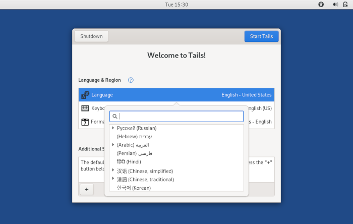 Tails_live's tweet photo. Tails 4.0 is out: https://t.co/qWuniaS1cK.

Our most important release in years:

- Adds @KeePassXC
- Fixes @ElectrumWallet
- Updates OnionShare @micahflee
- Updates to @Debian 10
- Includes tons of performance and usability improvements, especially for non-English speakers https://t.co/2MLHHZkkWo