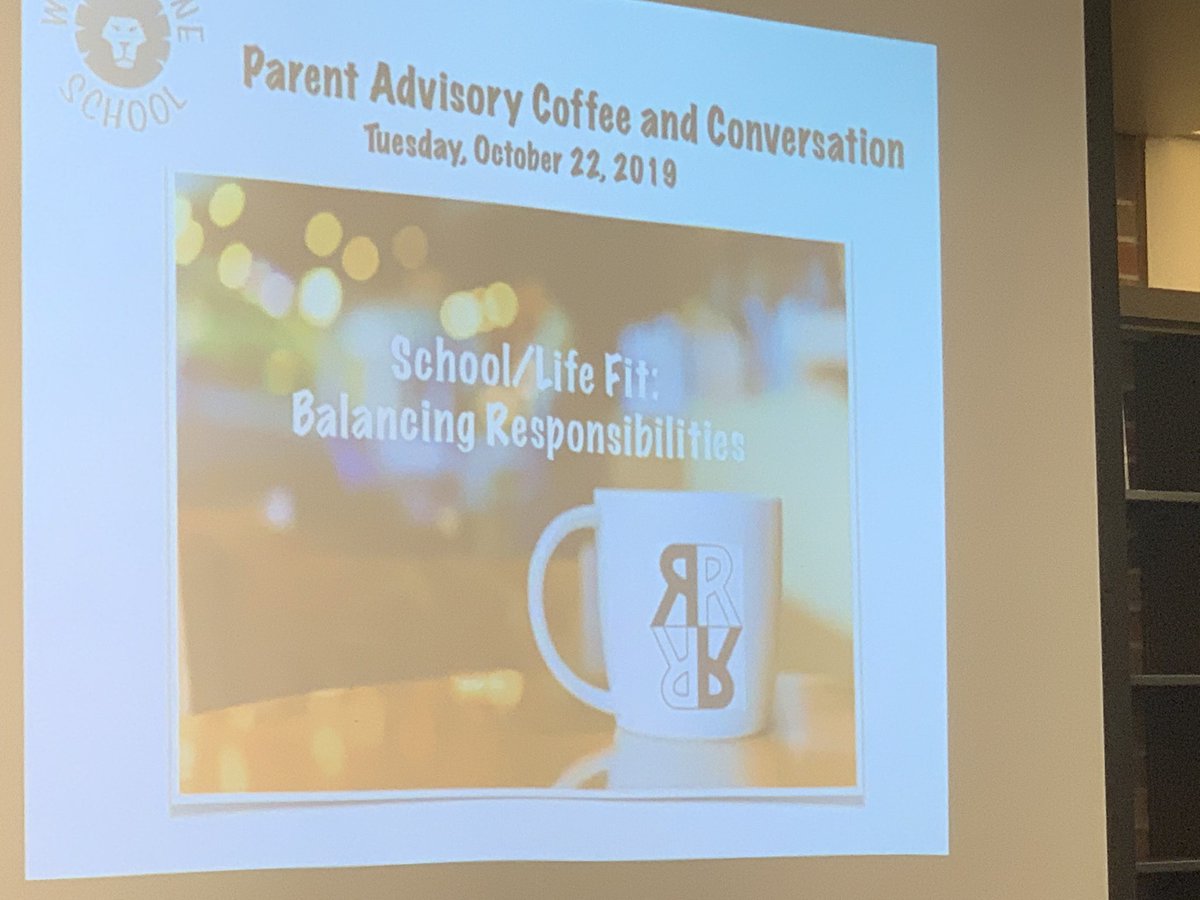 Washburne hosting parent coffee...great turnout! #balance #middleschool <a href="/lookitup1514/">Katherine Nelson</a>