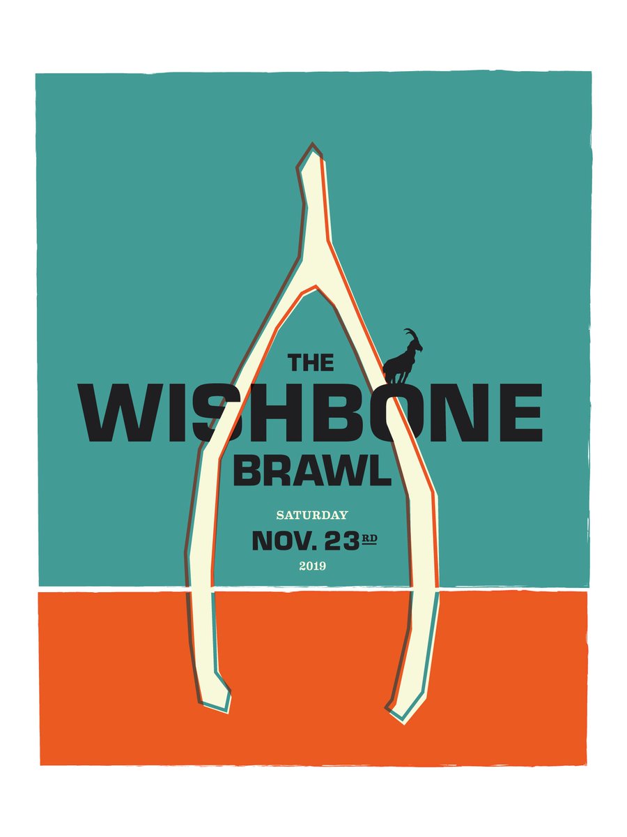 Save the date! Third annual coming in hot... #thewishbonebrawl