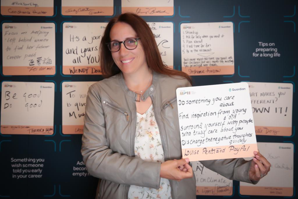“Do something you care about.” - <a href="/louise_pentland/">Louise Pentland</a> of @Paypal shares advice she’s learned from her career <a href="/FortuneMPW/">Fortune MPW</a>. #MostPowerfulWomen #FortuneMPW #MPWsummit