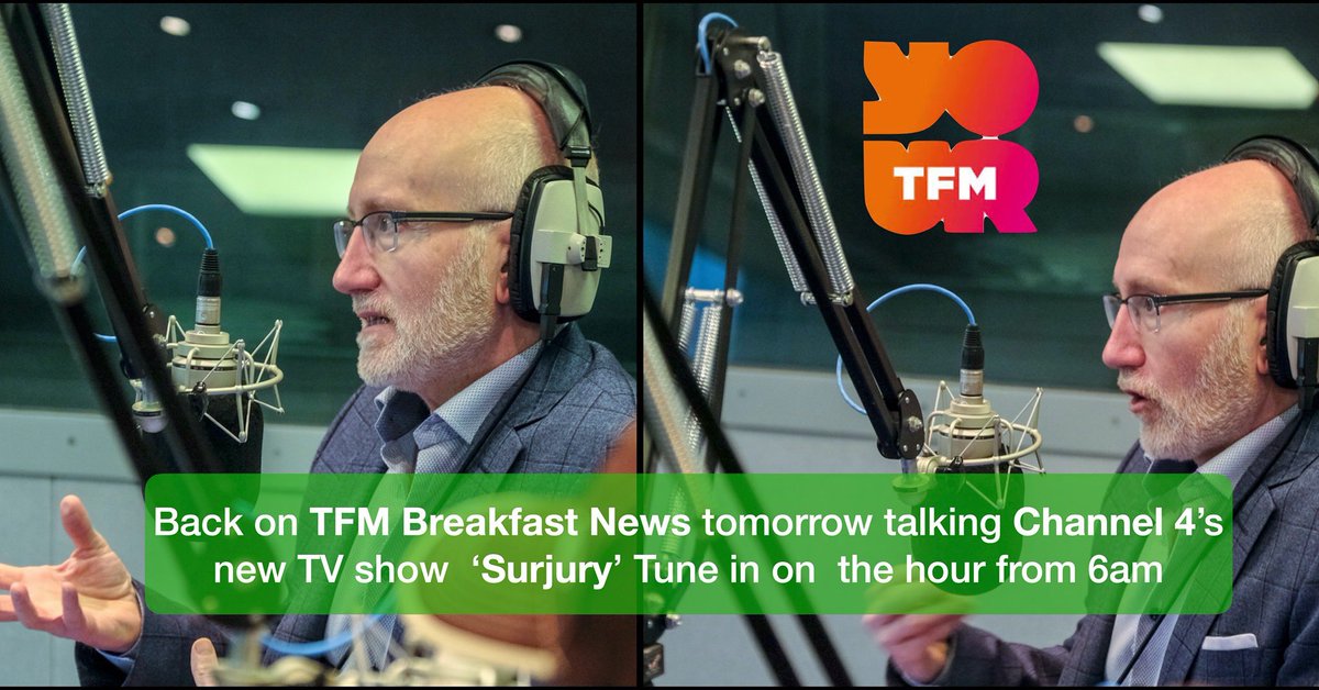 'Surjury' is the controversial new 'cosmetic surgery' show heading to our TV screens on Channel 4. Catch me on the hour @TFMRadioNews Breakfast bulletins with my thoughts on the show tomorrow, tune in from 6am. #Surjury #Channel4 #CosmeticSurgery