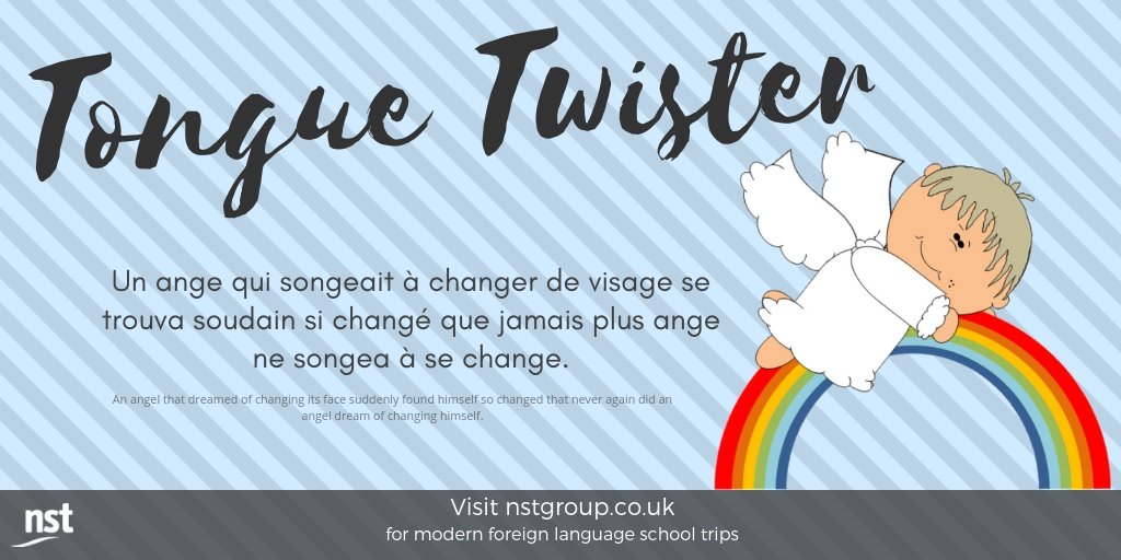 Nst Languages Trips This Tongue Twister Is A Great Way To Practise The French Zh Sound In French This Sound Can Be Represented By Either A J Or By A