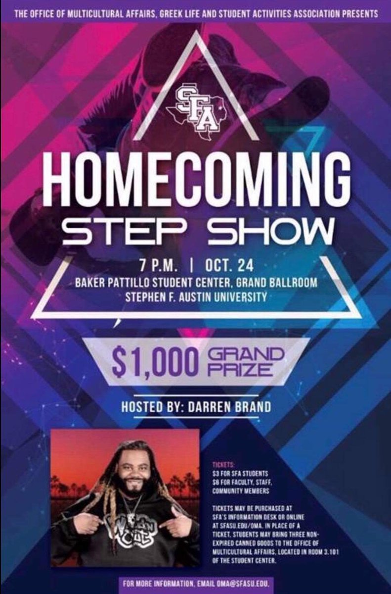 The Homecoming Step Show is this Thursday @ 7pm!!