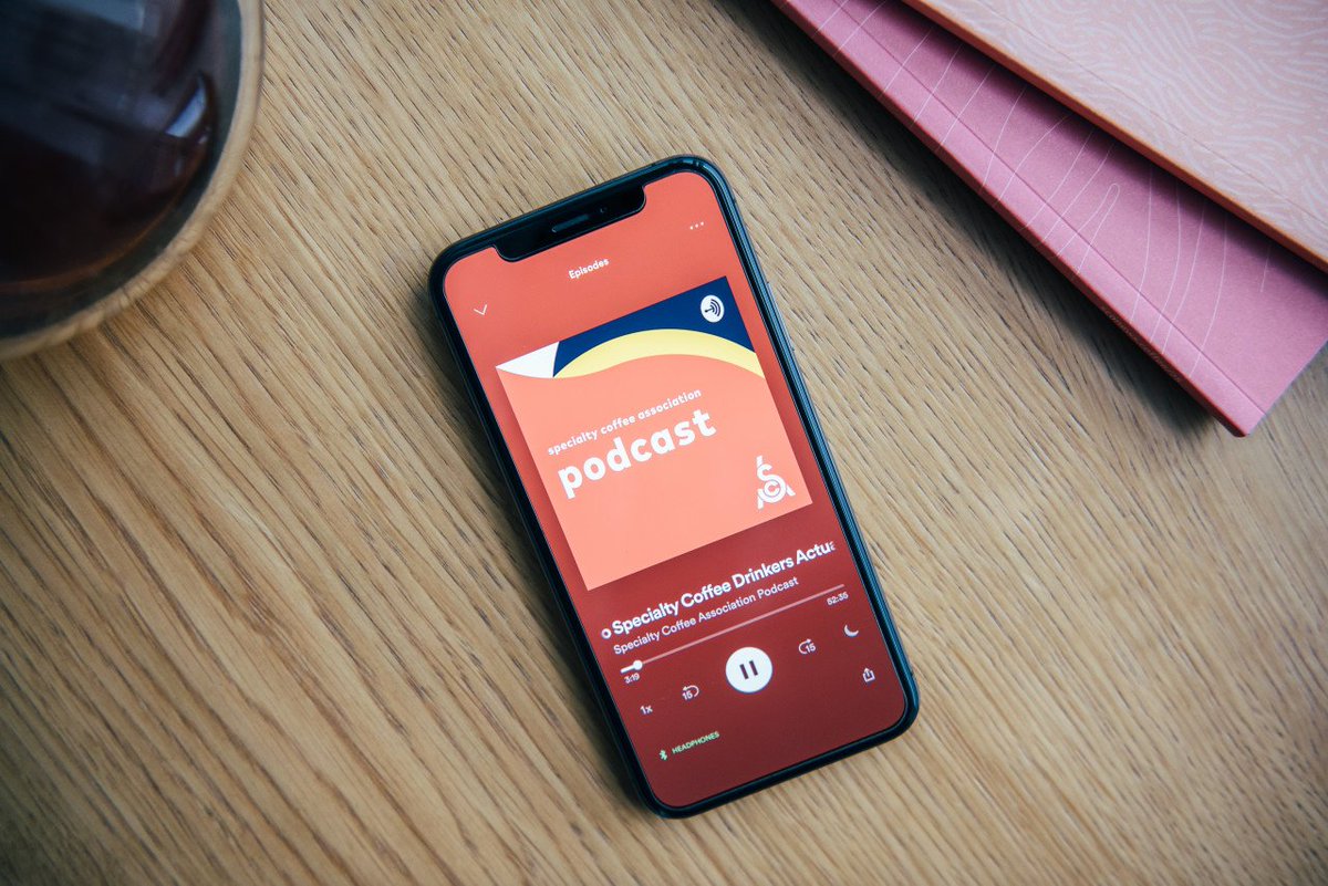 SpecialtyCoffee's tweet photo. 🎧: What do specialty coffee drinkers actually want from us? The answer, says lecturer Erika Vonie, isn't as straight-forward as you might think. Listen to #75, "Consumer Desire Along Roast Degree" on the #SCAPodcast: https://t.co/zweJXarLYE #SCAPodcast https://t.co/F4CBxIqUL8