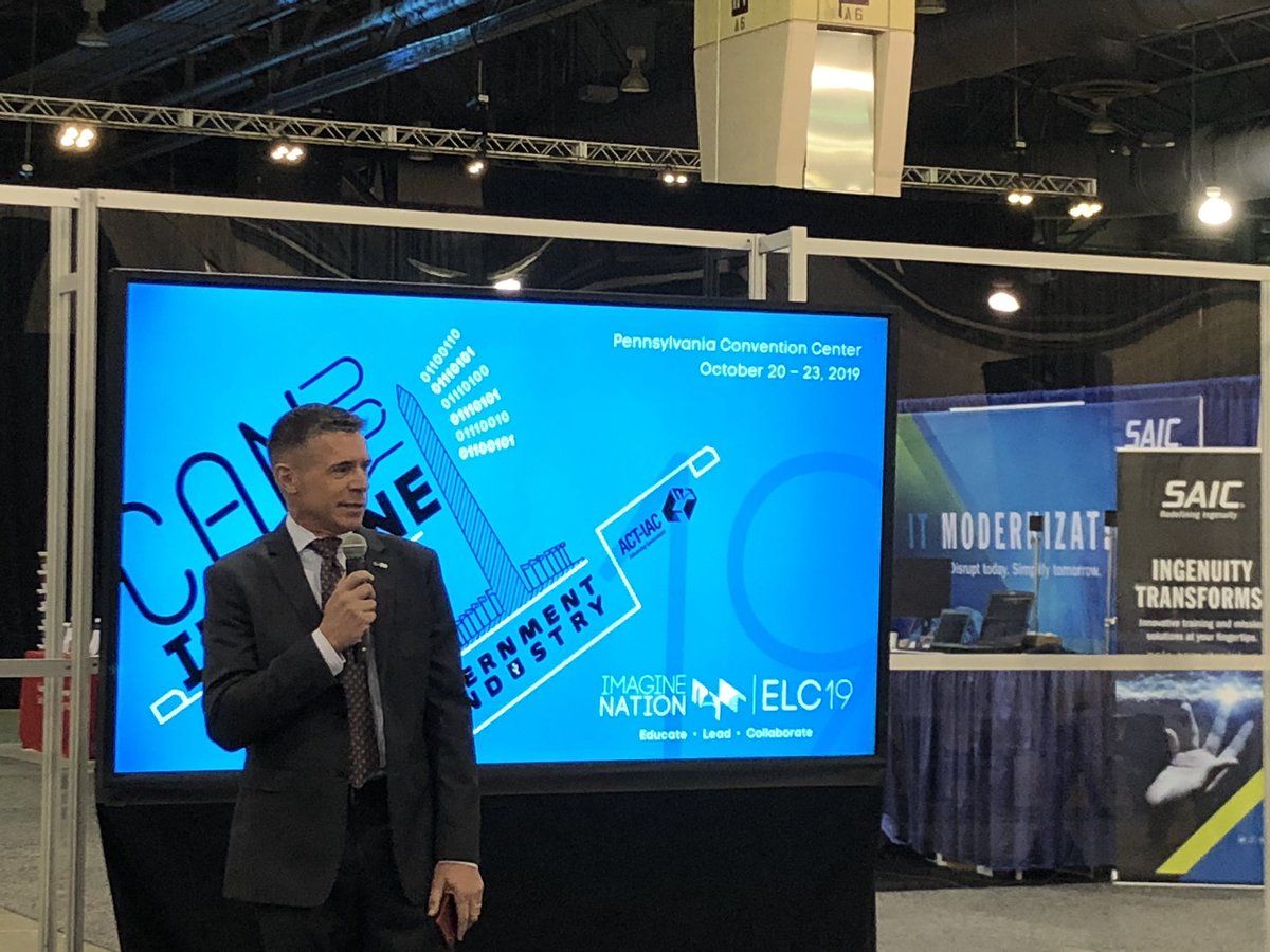 TrainingCIC's tweet photo. Introducing @ACTIAC 2019 session “Think Globally, Act Locally” is @SAICinc’s Training and Mission Solutions VP @raverja1    #trainingTuesday  #SAICIntegratedTrainingEdge https://t.co/lDR1CgSZPe