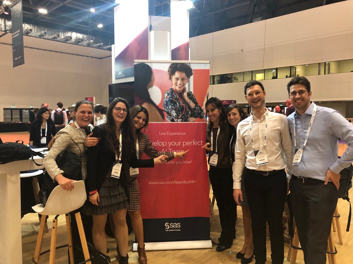 Your perfect AI team! 😉 #AnalyticsX #SASEducation #SASConsulting #SAStcs ⁦<a href="/crspaola/">paola caruso</a>⁩ @SASItaly
