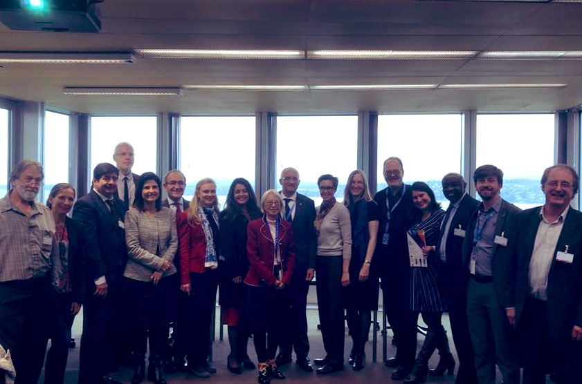 Representing @boev at #SCCR39 with another great bunch of publishers - exhausted after Frankfurt #fbm19 but happy to be with @IntPublishers to promote a strong #copyright framework at @WIPO 😊