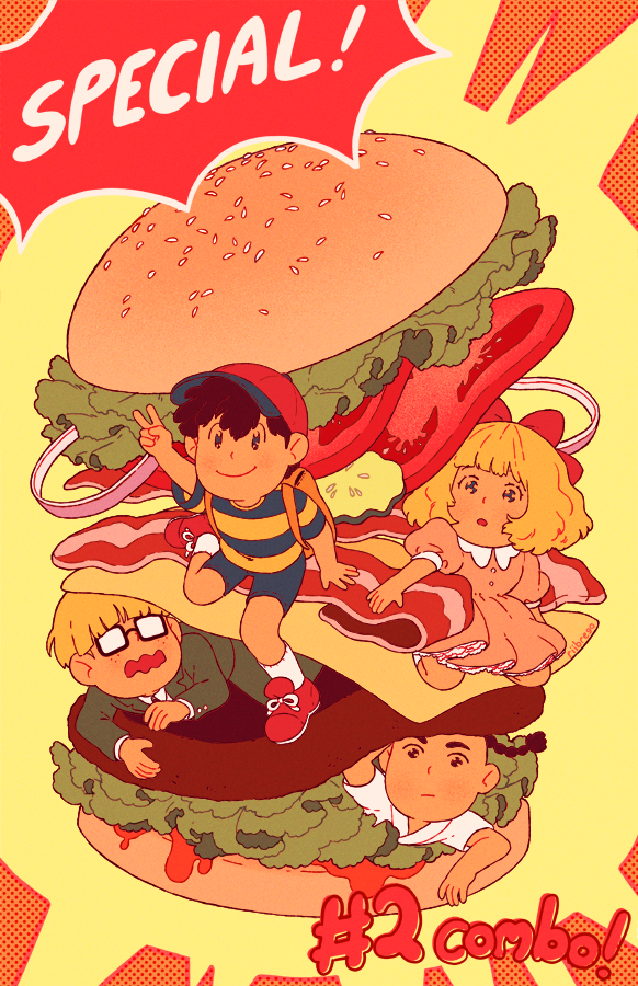 even if I didn't get to make a print for mother 3, I'm glad I was able to draw something for each game during the 30th anniversary of the series this year! 
