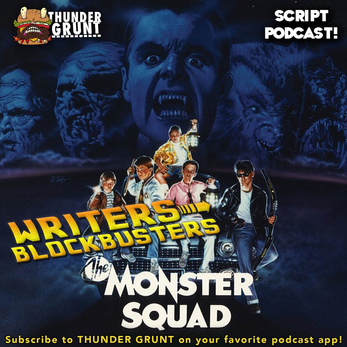 Our #podcast talks Hollywood movies from a #script perspective. For #halloween2019 we chose to discuss the beloved classic #TheMonsterSquad, written by legends Shane Black and Fred Dekker! Love this movie dearly, hope we did it justice!

thundergrunt.com/e/writersblock…