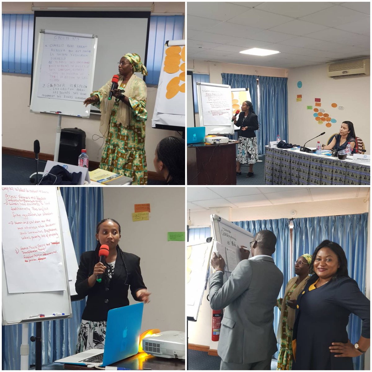 WANEP_Regional's tweet photo. #WAPI2019 Day 2: Group work Presentation at #Gender and Peacebuilding training organised by WANEP https://t.co/xOpW3YX7Uy