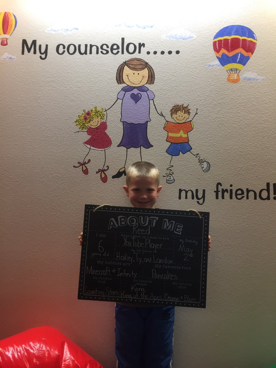 Mrs. Allred’s OKC student of the day is Reed Skaggs💜