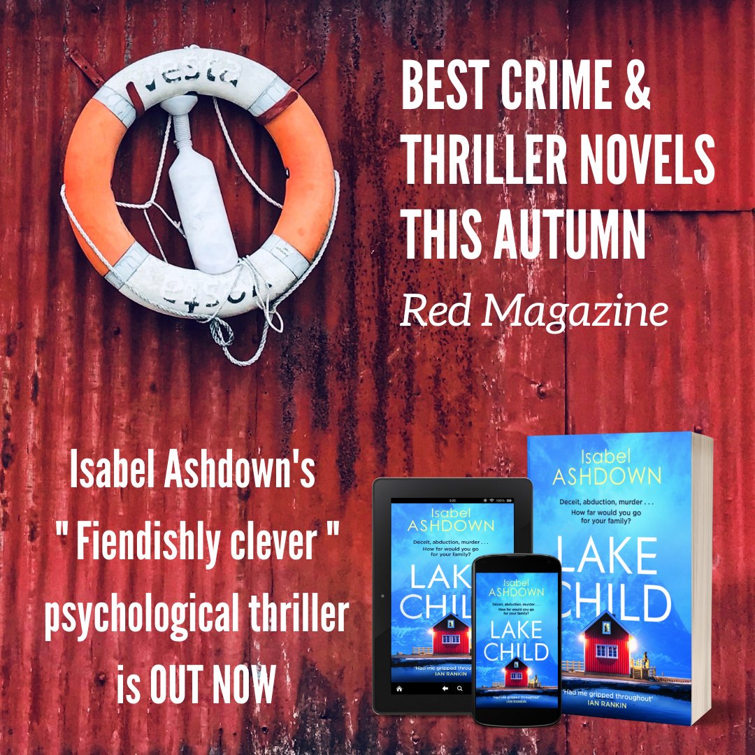 KateJShaw's tweet photo. Did you see, @IsabelAshdown? Red Mag LOVED #LakeChild! @TrapezeBooks @orionbooks @orion_crime @RedMagDaily https://t.co/TFRnQo07TB