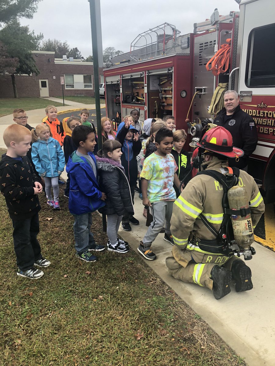 Fun morning learning fire safety with Middletown Twp Fire Dept.!@BayviewParents <a href="/BayviewESchool/">Bayview Elementary</a> <a href="/MTPSpride/">Middletown Township Public Schools</a>