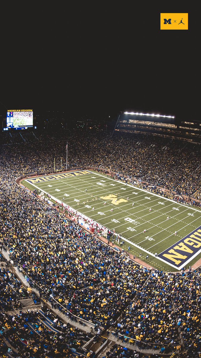 Michigan Football On Twitter Saturday Night Lights Goblue