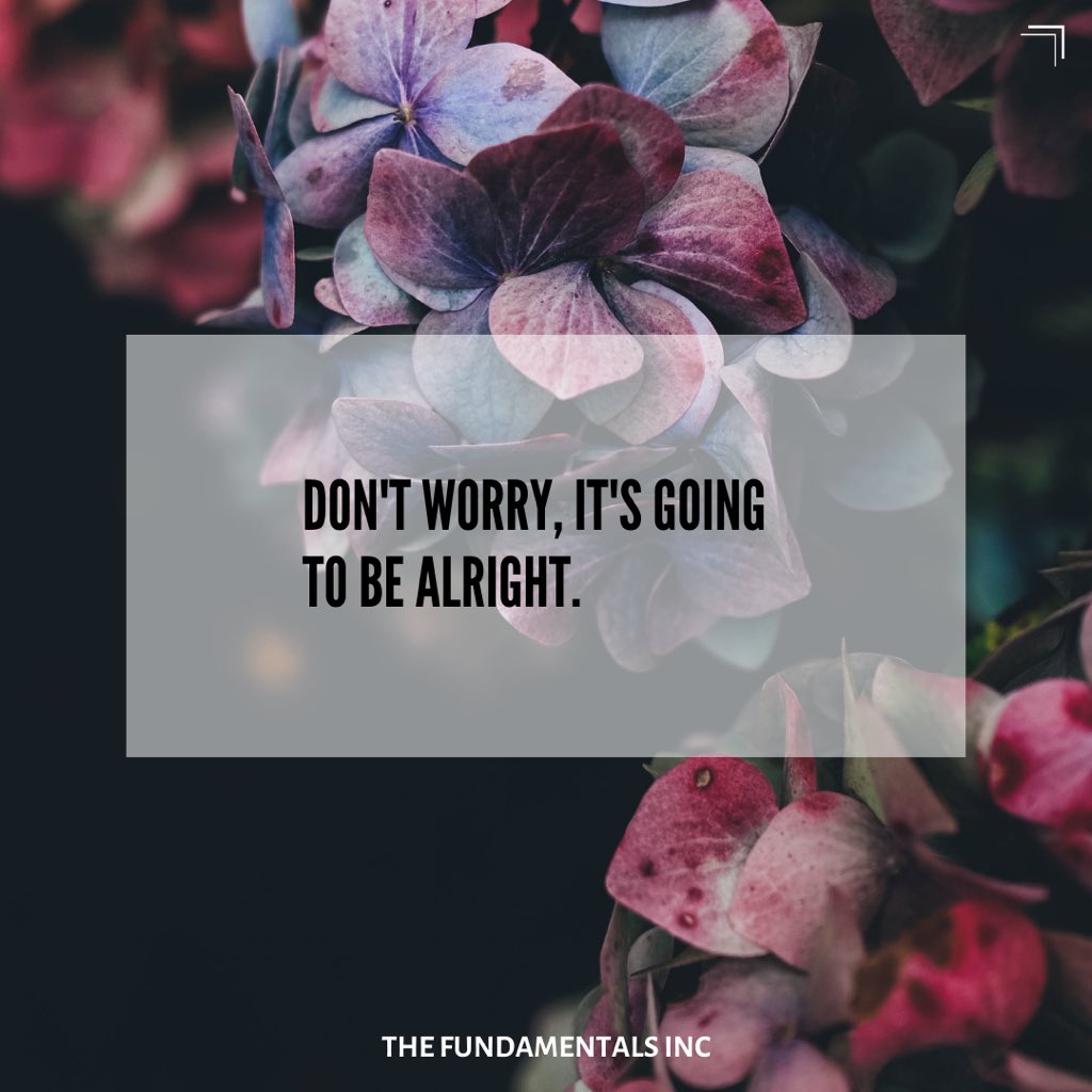 TeamFinc's tweet image. It’s okay. It’s going to be alright. You might feel that it's your fault, but that’s not relevant. What you’re going through is just temporary and not forever.

#mentalhealth #mentalhealthawareness #emotionalwellbeing #successplanning #lifeskillscoaching #corporatetraining #NLP
