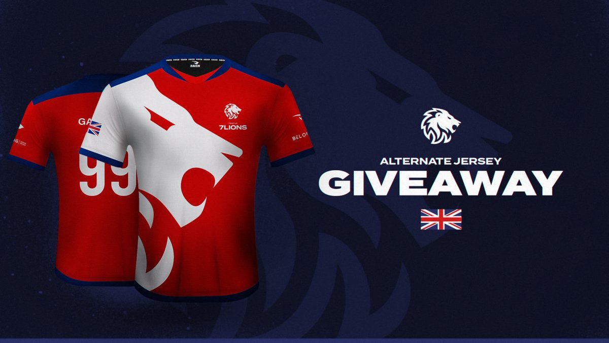 To celebrate the start of the Team UK bootcamp, I’ll be giving away a 7Lions jersey.

To enter just follow and RT this tweet. Will be picking a winner randomly on the Friday, 1st Nov. Good luck. 🇬🇧