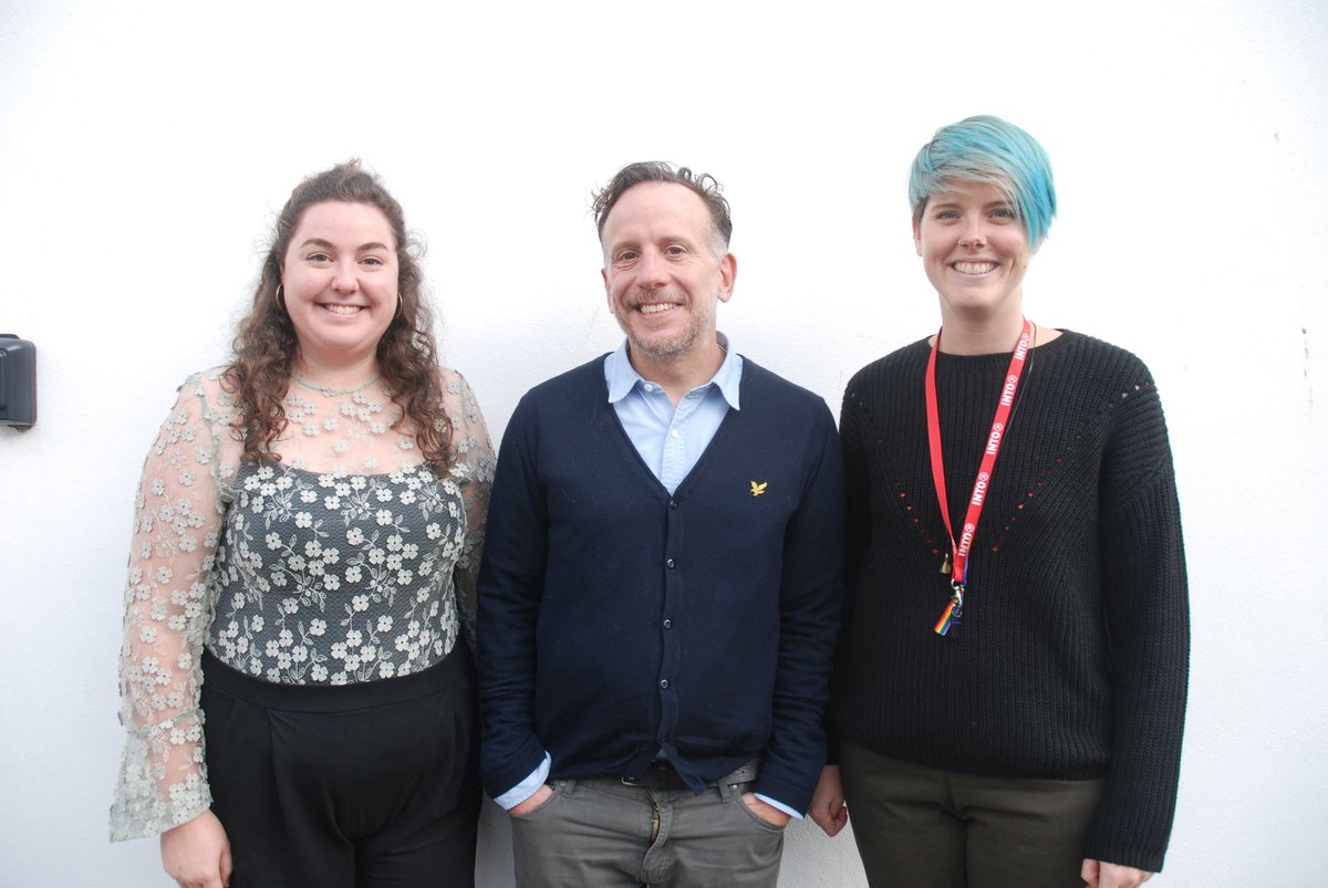INTOGiving's tweet photo. Meet the team Tuesday 👋

We are: Chloe, Chris and Gemma. Together we make up INTO Giving!

#meettheteamtuesday #meettheteam #intogiving #smallcharity #charity #refugees #educationcharity #education #girls #hello #sayhi #hello #teamwork #team https://t.co/UW2f3H9bMb