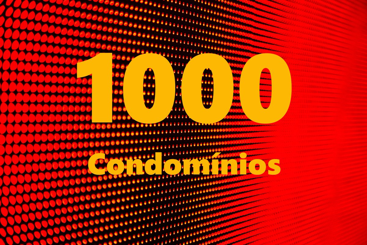SmartSindico's tweet photo. Estamos felizes em celebrar nosso milésimo condomínio! https://t.co/ehKYHGbTSz