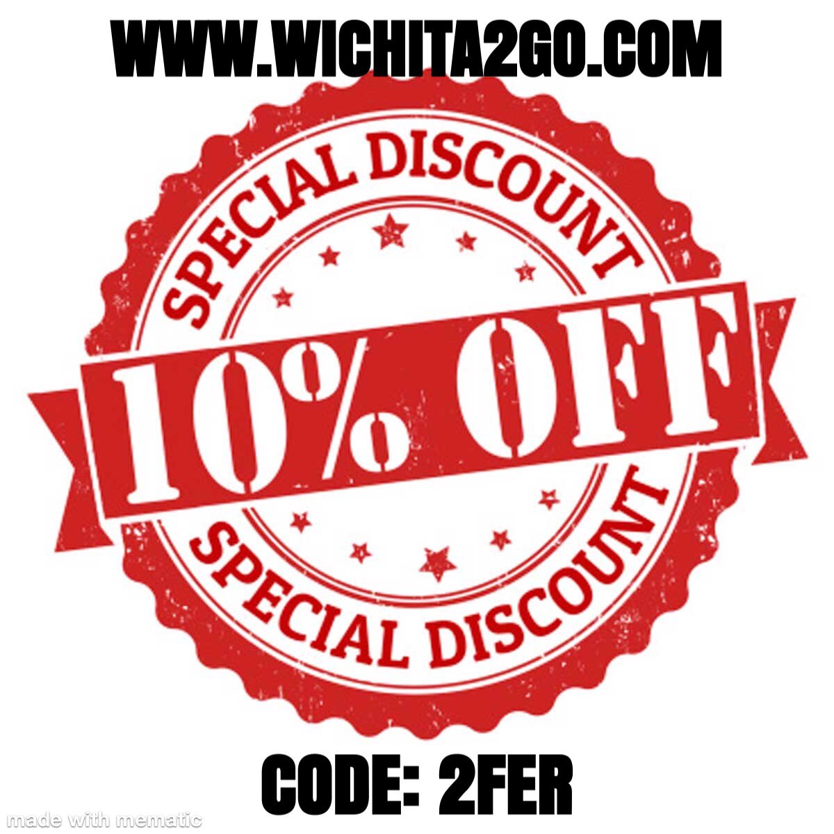 10% off the next 2 days using code: 2FER