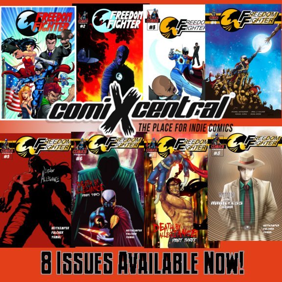 Raymond_Norman's tweet photo. Get your #superhero fix with the #FreedomFighter #comic series by @MDHeitkemper!
#indiecomics #indieauthors #promotecomics
#digitalcomics #comicbooks #comics #readcomics #conspiracy #adventure #thrillers #scifi #mystery #comixcentral #IARTG #IAN1 #ASMSG https://t.co/xIRIeyJbtj https://t.co/4VE3p7BgIm