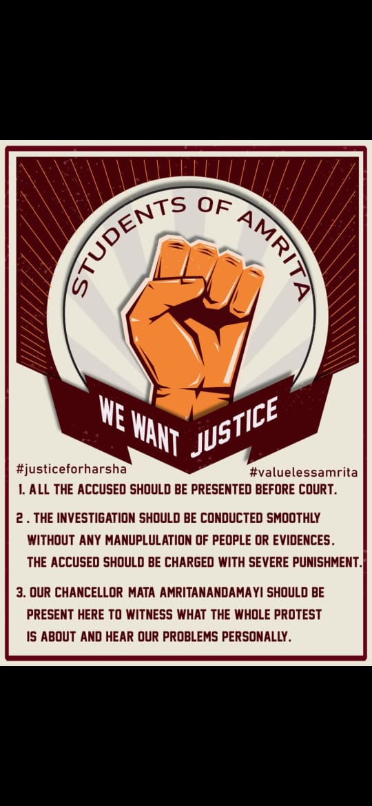 ChinniTeja8's tweet photo. #justiceforharsha https://t.co/uqruBPkQUS