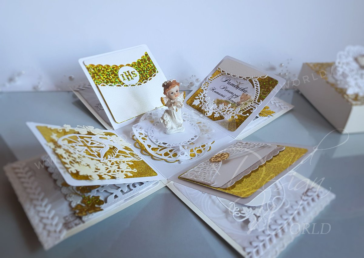 CardDesignWorld's tweet image. @CardDesignWorld #explodingbox #Communion #Komunia #topmodel #FamilyDay #kids