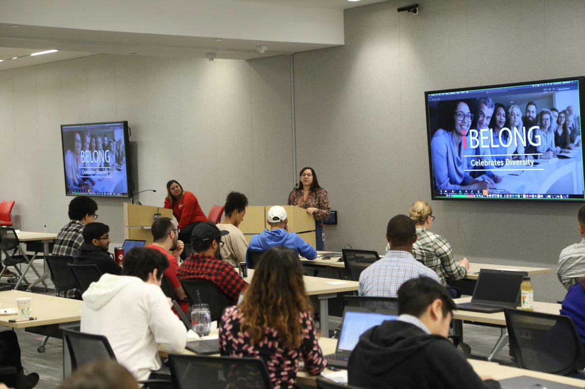 iCIMS's tweet photo. Last week, we celebrated the official launch of our very own employee-led diversity and inclusion committee –iBELONG. 

Festivities included a themed lunch, diversity jeopardy, and plenty of prizes. Check out some of the fun! https://t.co/CnnQRqkoV9