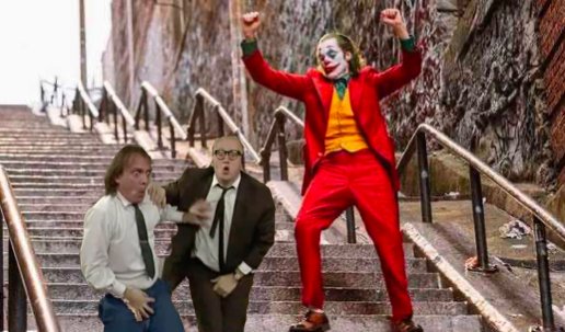 BottomDaily's tweet photo. When getting a quick deck at Desmond's plonker meets the Joker.....
#Bottom #RikMayall #AdeEdmondson #Joker #BottomPosting https://t.co/TUaavmF2sW