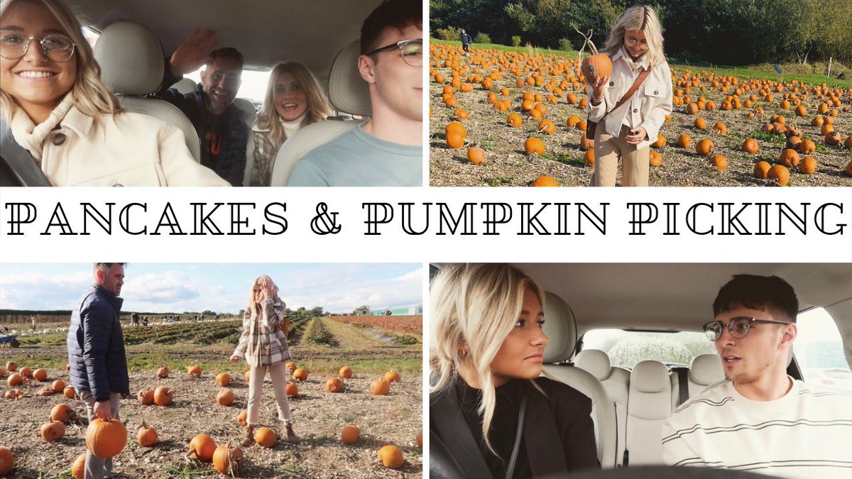 millie119's tweet photo. NEW VIDEO ON MY CHANNEL!! 

PANCAKES &amp; PUMPKIN PICKING🎃

Click the link to watch:

https://t.co/Z2Ixtr0i8q https://t.co/6u91uBBQlf